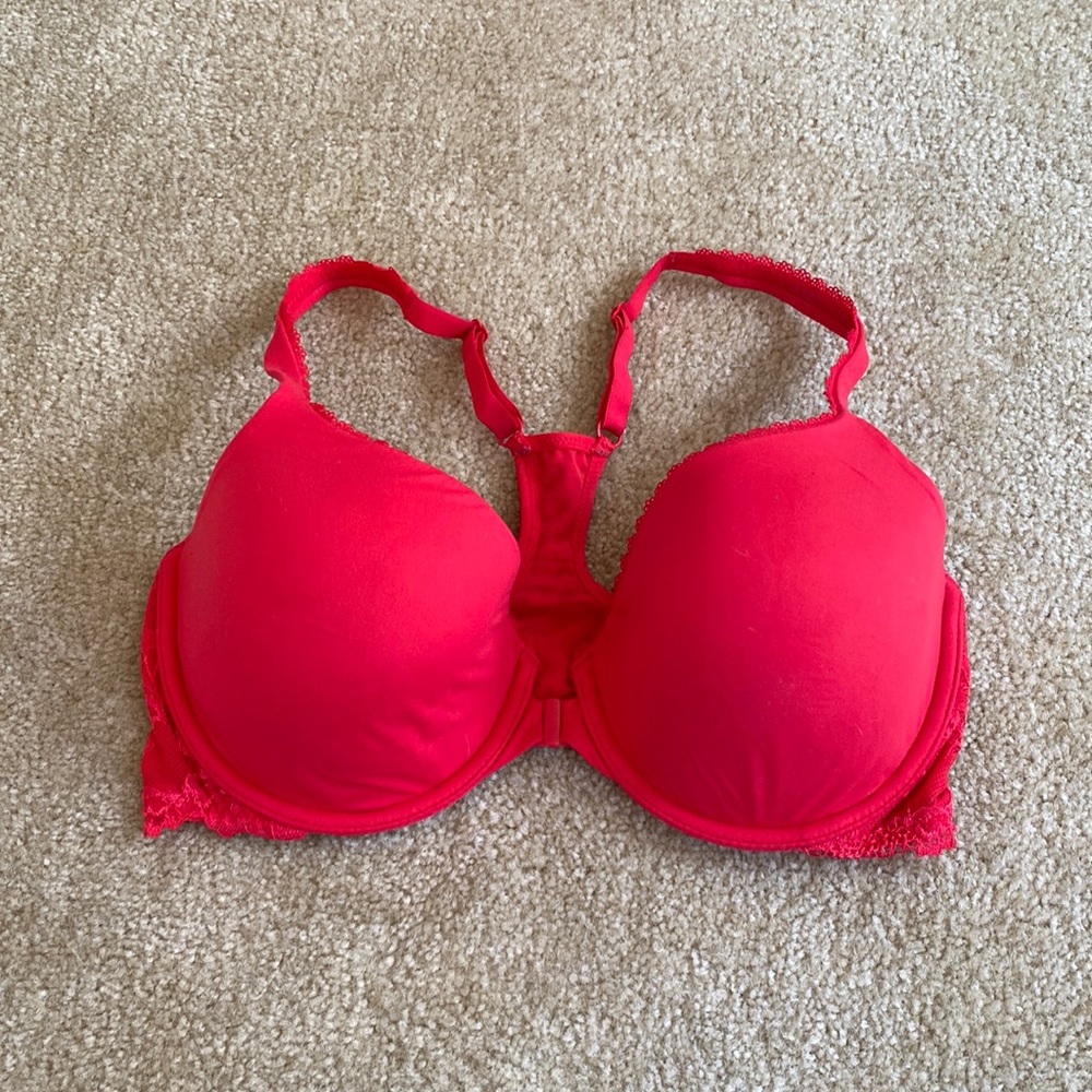 VS Body by Victorias Lace Racerback Red